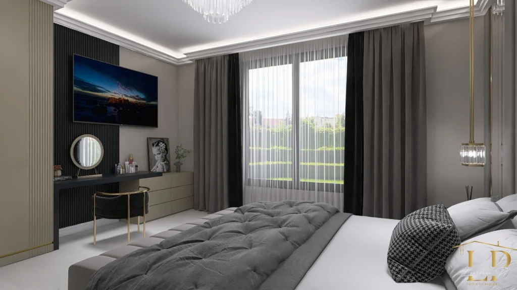 Dormitor matrimonial modern